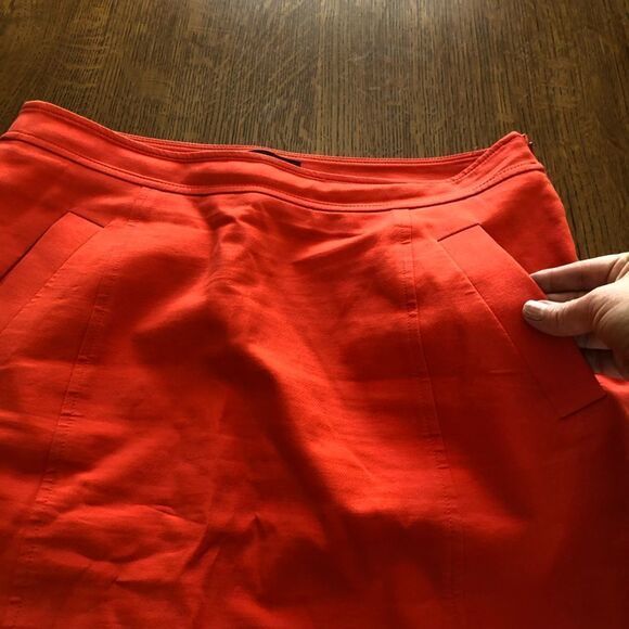 Ann Taylor Coral Professional Skirt - Picture 3 of 9